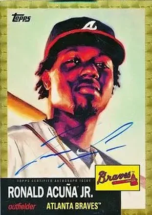2019 Topps Transcendent Collection - 1953 SuperFractor Autographs #53S-RAJ - Ronald Acuña Jr. - Atlanta Braves