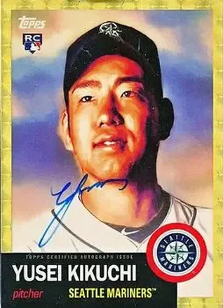 2019 Topps Transcendent Collection - 1953 SuperFractor Autographs #53S-YK - Yusei Kikuchi - Seattle Mariners