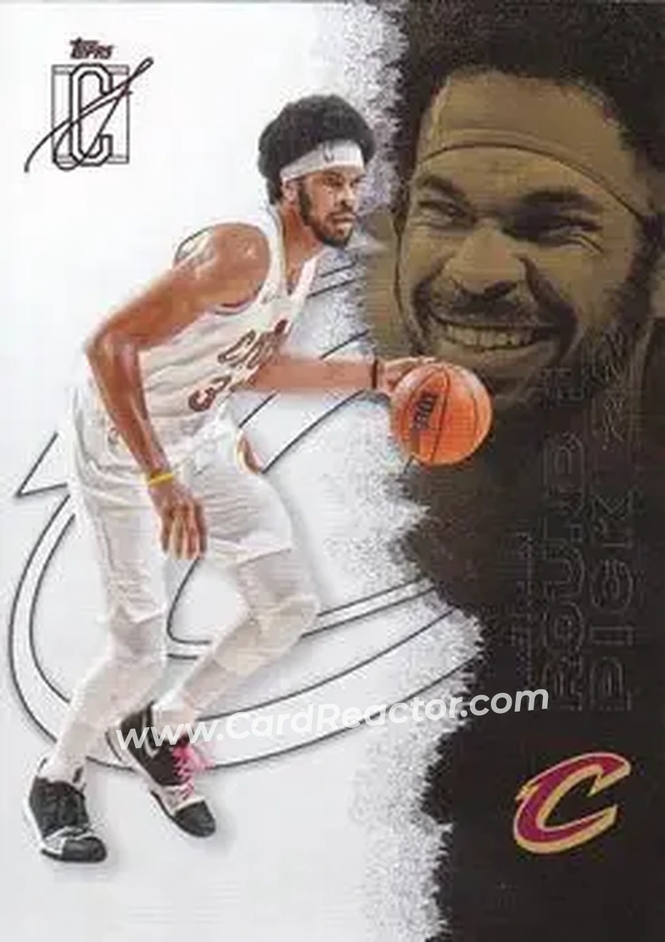 2025-26 Topps Signature Class #99 - Jarrett Allen - Cleveland Cavaliers - Front 2025-26 Topps Signature Class #99 - Jarrett Allen - Cleveland Cavaliers - Front