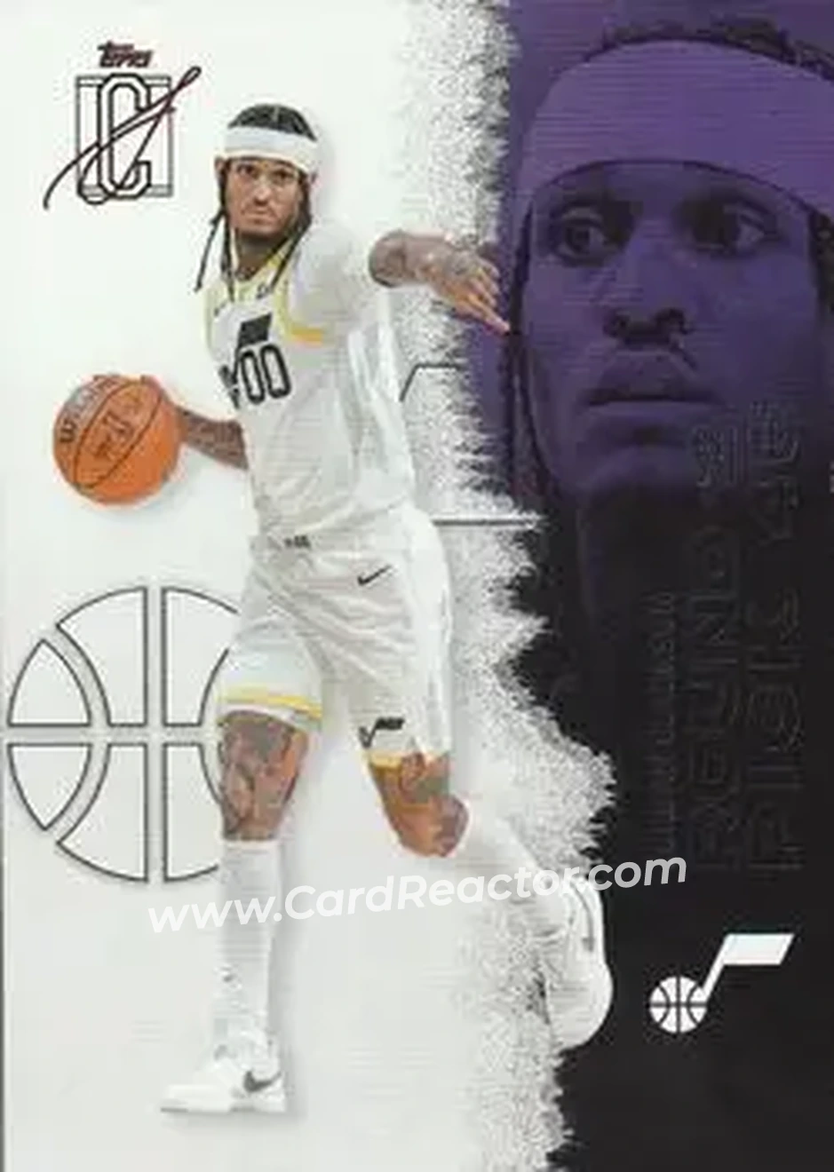 2025-26 Topps Signature Class #100 - Jordan Clarkson - Utah Jazz - Front