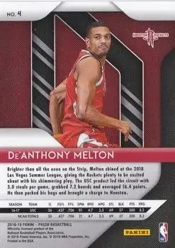 Back of De'Anthony Melton