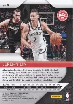 Back of Jeremy Lin