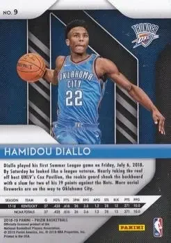 Back of Hamidou Diallo