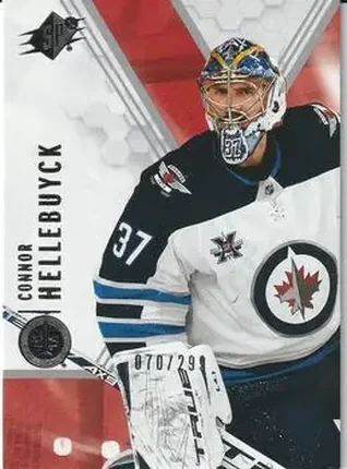 2021-22 SPx #89 - Connor Hellebuyck - Winnipeg Jets