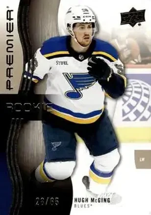 2023-24 Upper Deck Premier - Gold #126 - Hugh McGing - St. Louis Blues