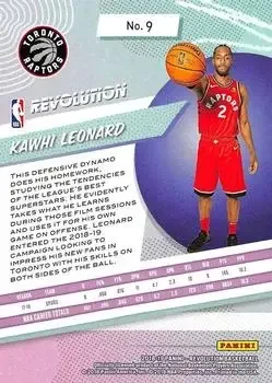 Back of Kawhi Leonard