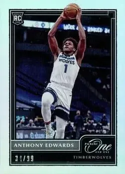 2020-21 Panini One and One feature card
