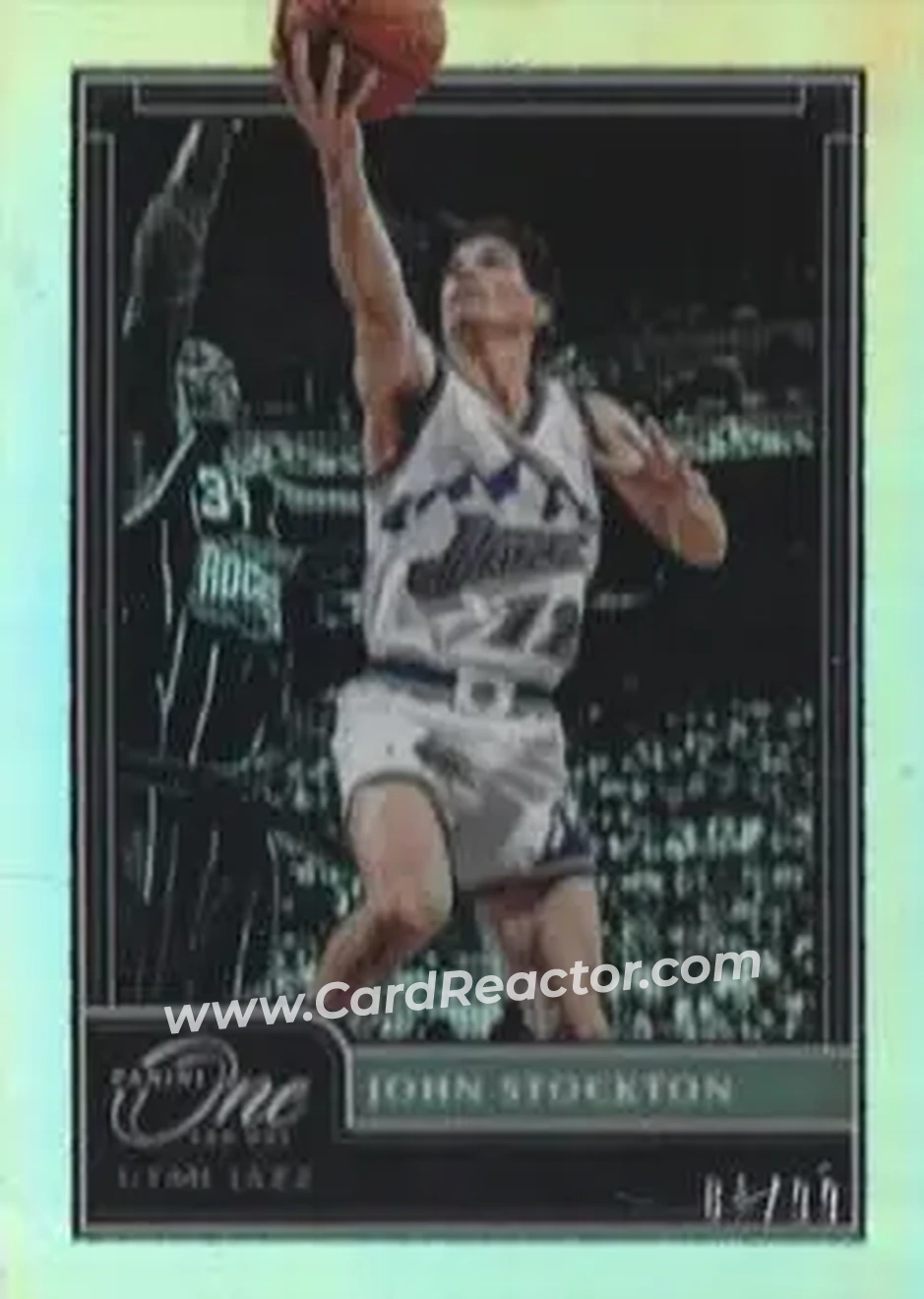 2020-21 Panini One and One #153 - John Stockton - Utah Jazz - Front