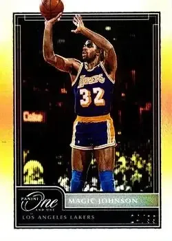 2020-21 Panini One and One feature card