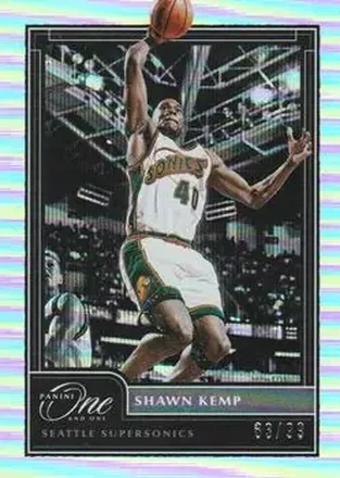 2020-21 Panini One and One #178 - Shawn Kemp - Seattle SuperSonics