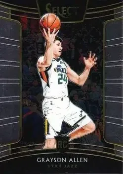 2018-19 Panini Select #9 Grayson Allen