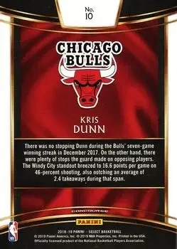 Back of Kris Dunn