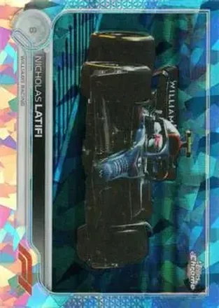 2022 Topps Chrome Sapphire Edition Formula 1 #123 - Nicholas Latifi - Williams Racing