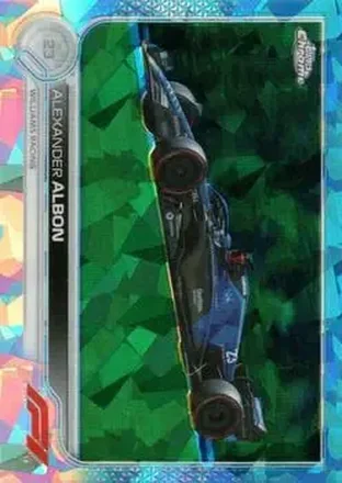 2022 Topps Chrome Sapphire Edition Formula 1 #124 - Alex Albon - Williams Racing