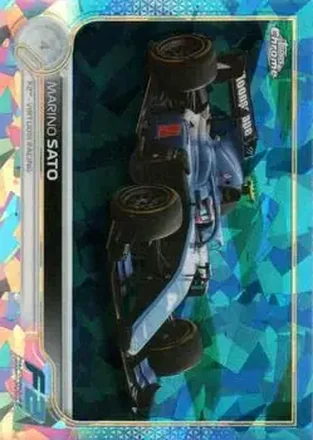 2022 Topps Chrome Sapphire Edition Formula 1 #132 - Marino Sato - Virtuosi Racing F2