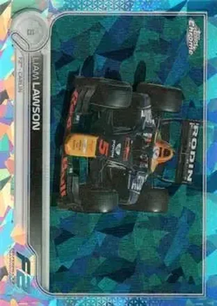 2022 Topps Chrome Sapphire Edition Formula 1 #133 - Liam Lawson - Carlin F2