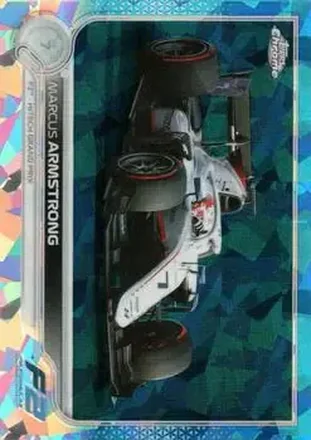 2022 Topps Chrome Sapphire Edition Formula 1 #135 - Marcus Armstrong - Hitech Grand Prix F2
