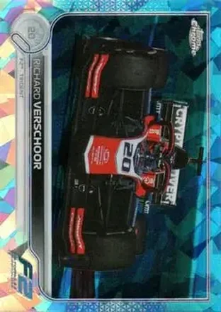 2022 Topps Chrome Sapphire Edition Formula 1 #145 - Richard Verschoor - Trident F2