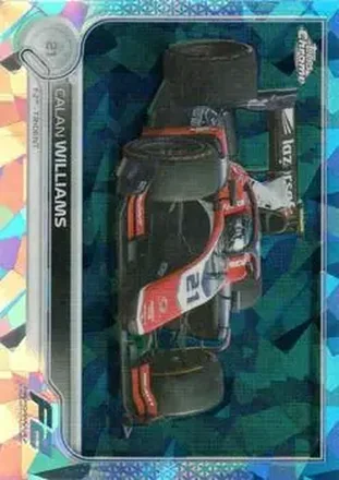 2022 Topps Chrome Sapphire Edition Formula 1 #146 - Calan Williams - Trident F2