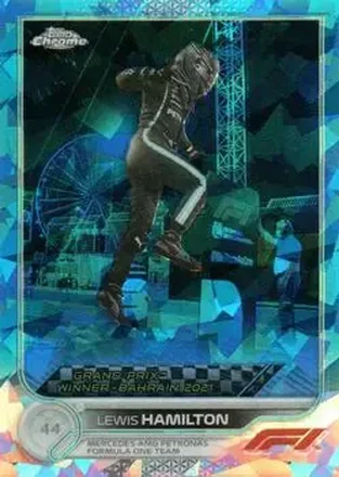 2022 Topps Chrome Sapphire Edition Formula 1 #151 - Lewis Hamilton - Mercedes-AMG Petronas Formula One Team