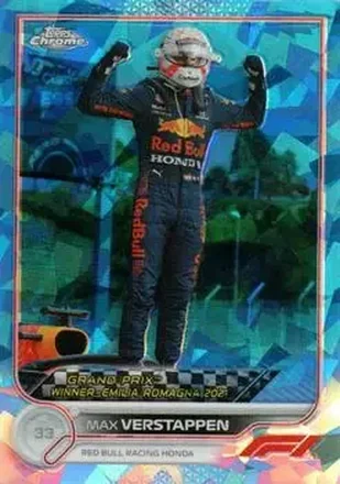 2022 Topps Chrome Sapphire Edition Formula 1 #152 - Max Verstappen - Red Bull Racing