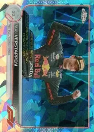 2022 Topps Chrome Sapphire Edition Formula 1 #179 - Max Verstappen - Red Bull Racing