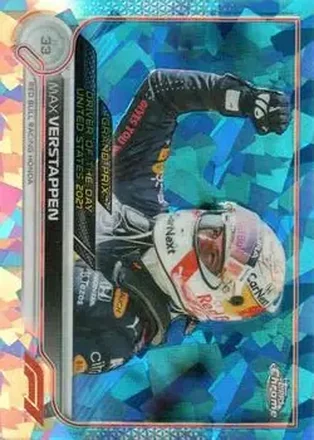 2022 Topps Chrome Sapphire Edition Formula 1 #188 - Max Verstappen - Red Bull Racing
