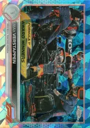 2022 Topps Chrome Sapphire Edition Formula 1 #196 - Max Verstappen - Red Bull Racing