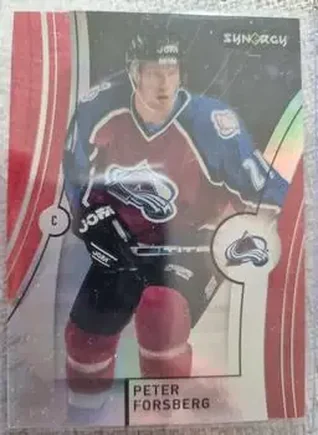 2021-22 Upper Deck Synergy #64 - Peter Forsberg - Colorado Avalanche
