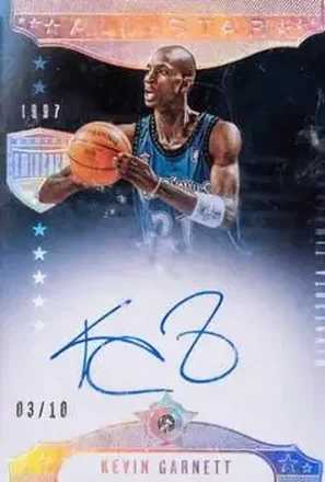 2019-20 Panini Eminence - All-Star Diamond Signatures #AS-KG1 - Kevin Garnett - Minnesota Timberwolves