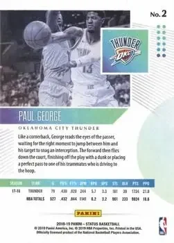 Back of Paul George