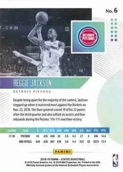 Back of Reggie Jackson