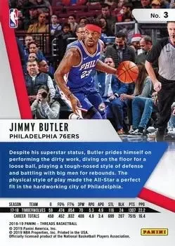 Back of Jimmy Butler