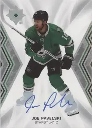 2021-22 Upper Deck Ultimate Collection - Autographs #17 - Joe Pavelski - Dallas Stars