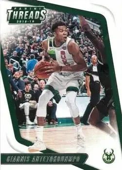 2018-19 Panini Threads #5 Giannis Antetokounmpo