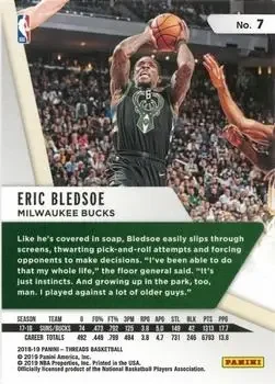 Back of Eric Bledsoe