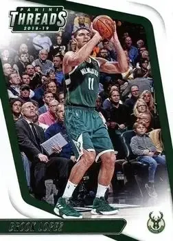 2018-19 Panini Threads #8 Brook Lopez