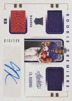 2020 Panini Absolute feature card