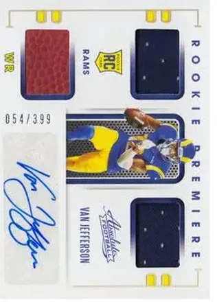 2020 Panini Absolute #226 - Van Jefferson - Los Angeles Rams