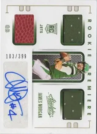 2020 Panini Absolute #234 - James Morgan - New York Jets