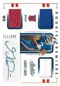 2020 Panini Absolute feature card
