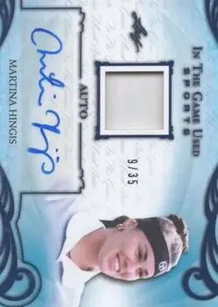 2019 Leaf In the Game Used #UA-MH1 - Martina Hingis