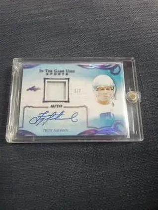 2019 Leaf In the Game Used - Gold #UA-TA1 - Troy Aikman