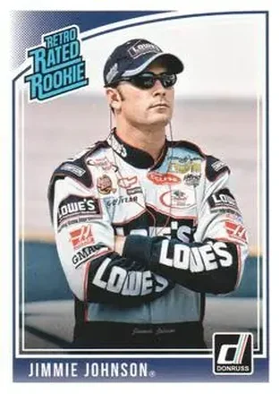 2019 Donruss #16 - Jimmie Johnson - Hendrick Motorsports