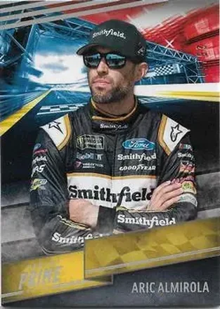 2019 Panini Prime #8 - Aric Almirola - Stewart-Haas Racing