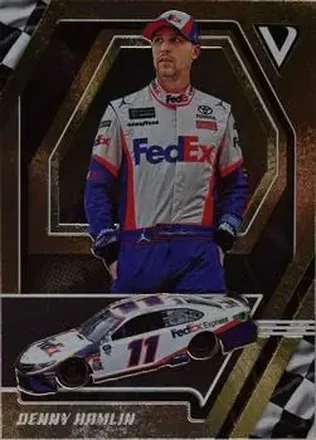 2019 Panini Victory Lane #9 - Denny Hamlin - Joe Gibbs Racing