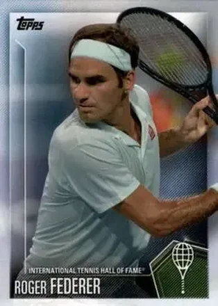2019 Topps International Tennis Hall of Fame #1 - Roger Federer
