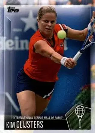 2019 Topps International Tennis Hall of Fame #4 - Kim Clijsters