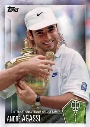 2019 Topps International Tennis Hall of Fame #12 - Andre Agassi