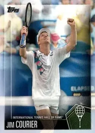 2019 Topps International Tennis Hall of Fame #17 - Jim Courier